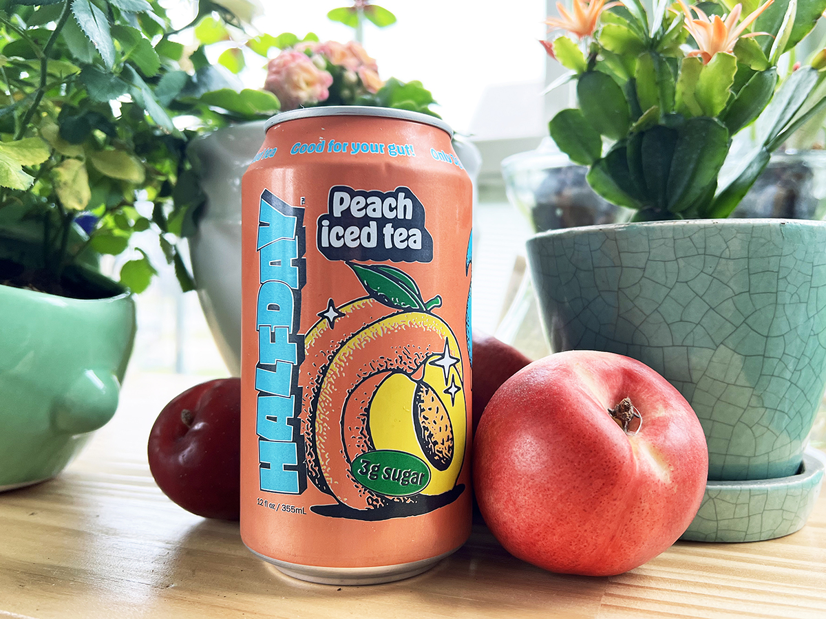 Halfday Peach Iced Tea
